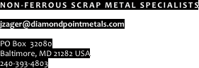 NON-FERROUS SCRAP METAL SPECIALISTS